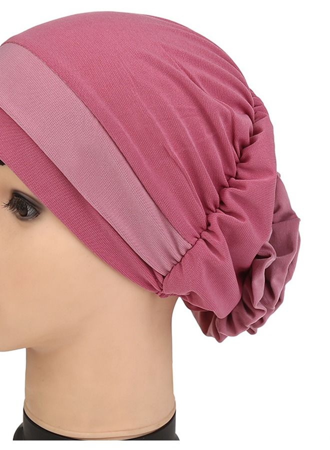 Loquat Double-Color Floral Headband Cap Multicolour  - Image 2
