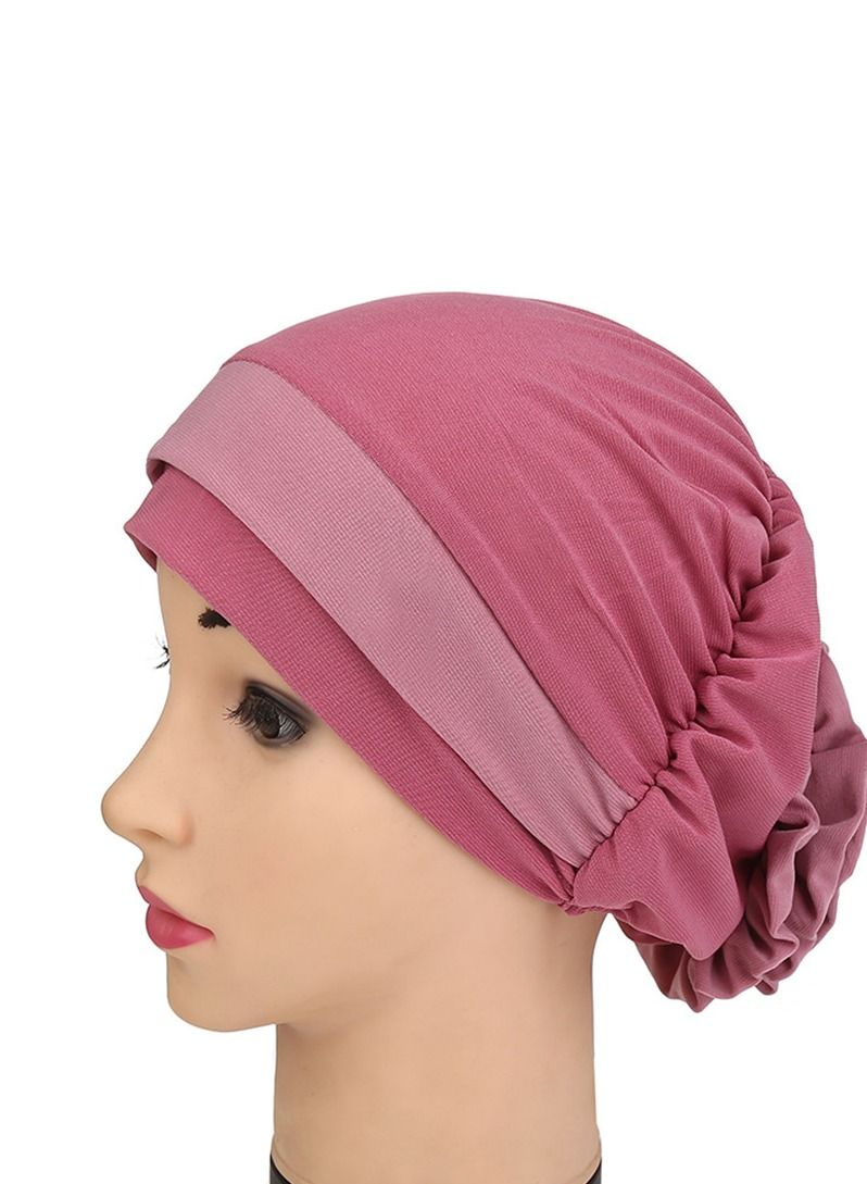 Loquat Double-Color Floral Headband Cap Multicolour  - Image 1