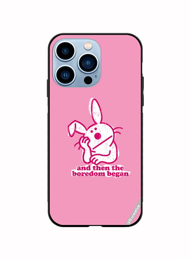 Protective Case Cover For Apple iPhone 14 Pro Max And The Boredom Began Design Multicolour