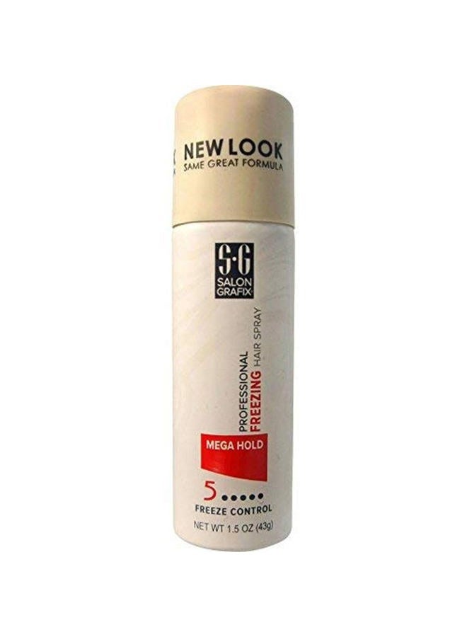 Mega Hold Freezing Hair Spray 1.5 Ounce Na