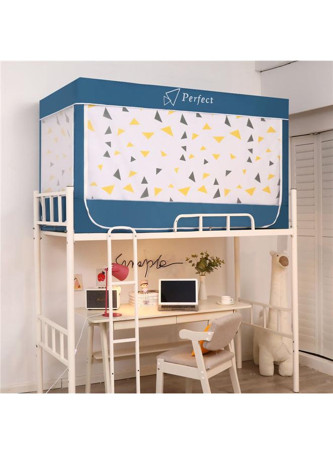 Bluejw College Students Dormitory Strong Shading Cloth Anti-mosquito Integrated Bed Curtain Children Single Bed Upper And Lower Bunk Universal Mosquito Net Wholesale - Image 1