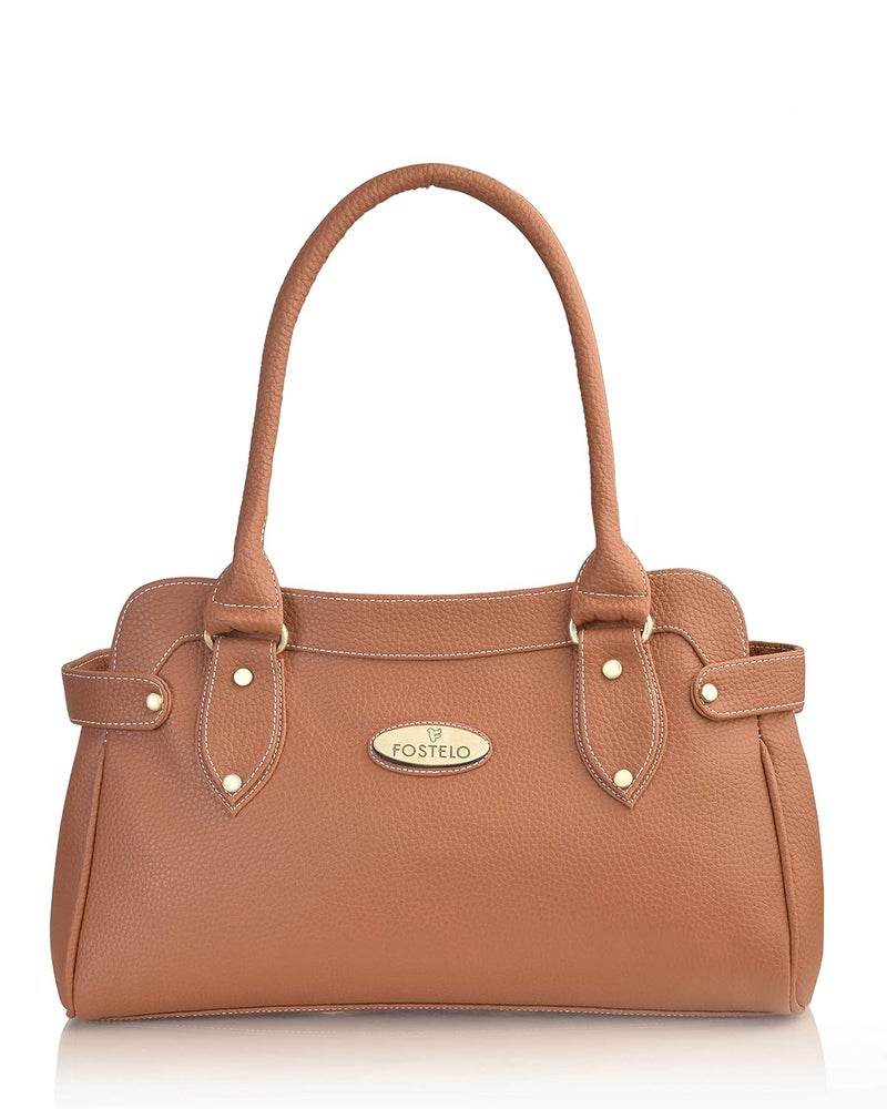 Fostelo Women's Jessy Stylish Satchel Tote Handbag for Women | Ladies Purse | Stylish Shoulder Bag | Gift For Women - Image 2
