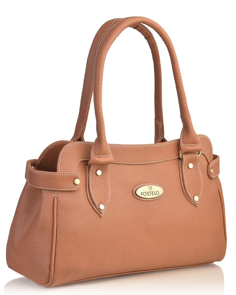Fostelo Women's Jessy Stylish Satchel Tote Handbag for Women | Ladies Purse | Stylish Shoulder Bag | Gift For Women - Image 3