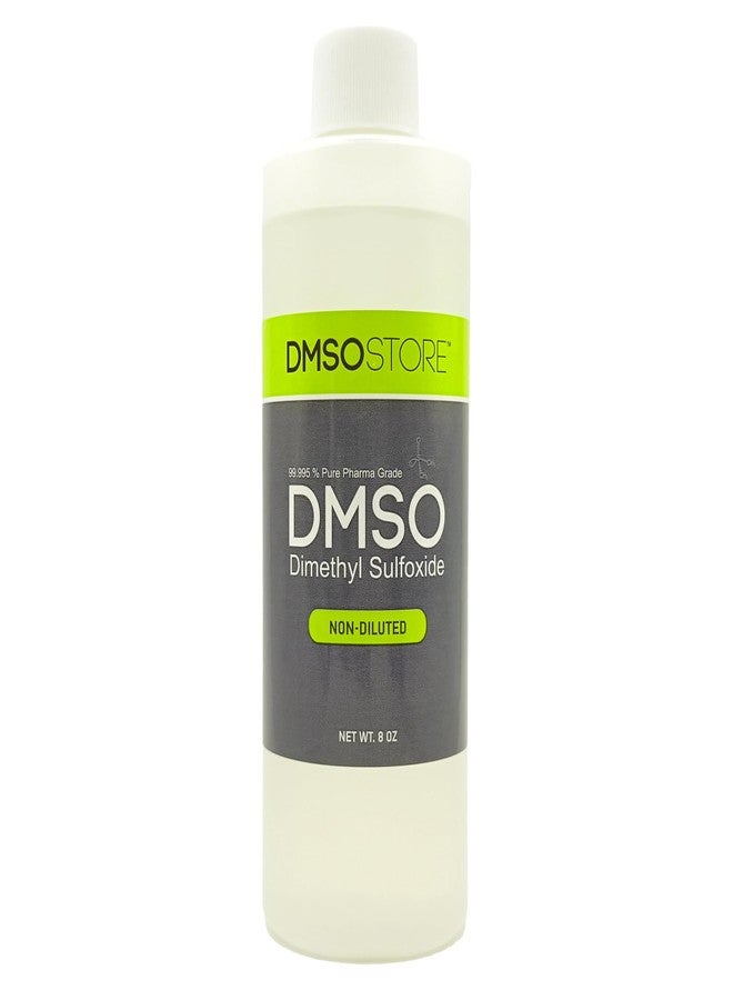 ثنائي ميثيل سلفوكسيد سائل من DMSOSTORE، 8 أونصات. معبأ في زجاجة معقمة خالية من مادة BPA، غير مخفف، فائق النقاء بنسبة 99.995%، منخفض الرائحة، من الدرجة الصيدلانية. - Image 1