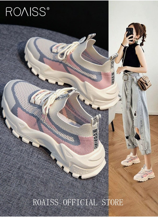 Colorblock Running Shoes for Women Sneakers Breathable Mesh Surface Trainers Casual Jogging Walking INS Trendy Casual Lightweight Comfy  for Young Ladies Students Teenagers All Seasons Wearable - pzsku/Z74131615E98F952DD68DZ/45/_/1735199797/43fa97fa-b5cb-4816-a83b-3a259a10c638