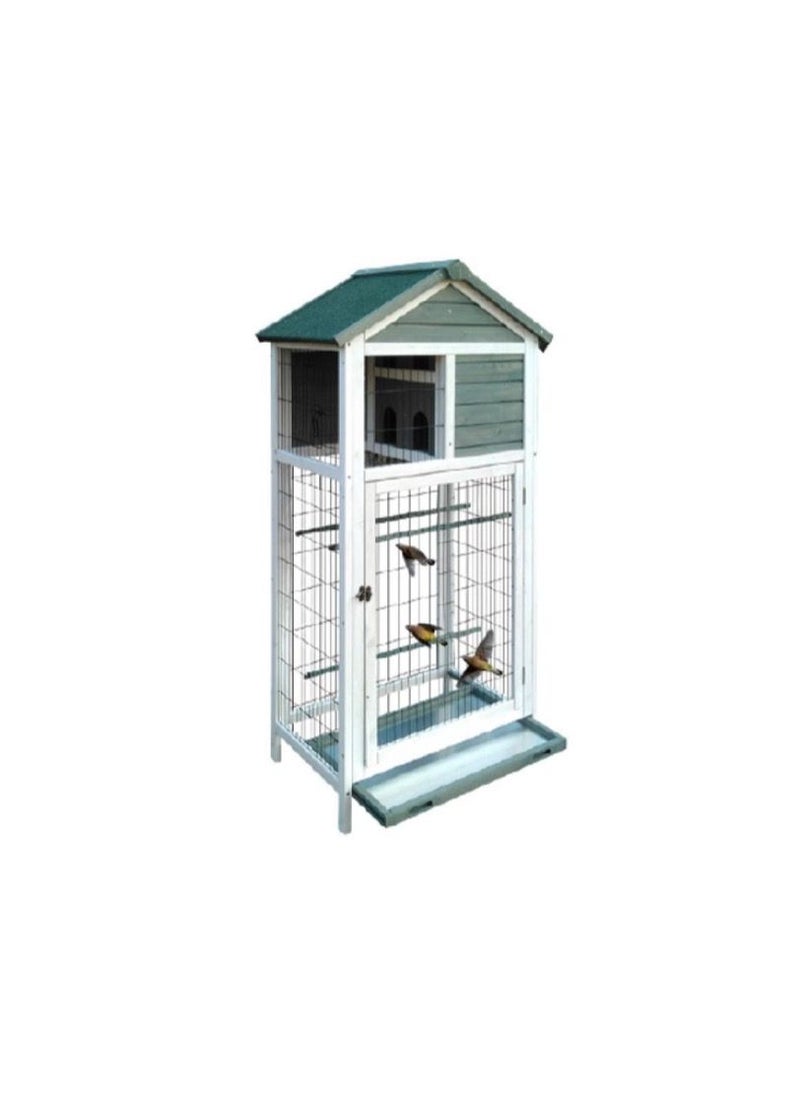 Zahrat Al Raiyan Birds Wooden Cage 