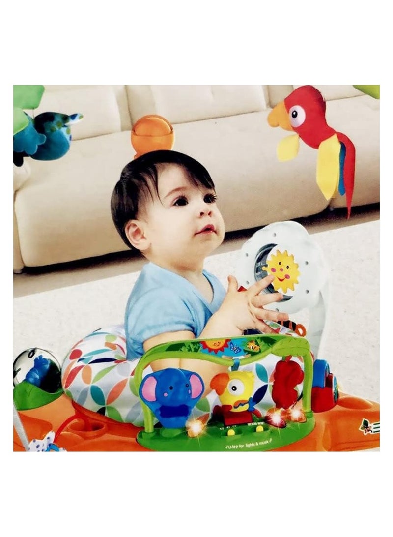 Multi-functional baby jumping activity seat with musical toys - Image 5