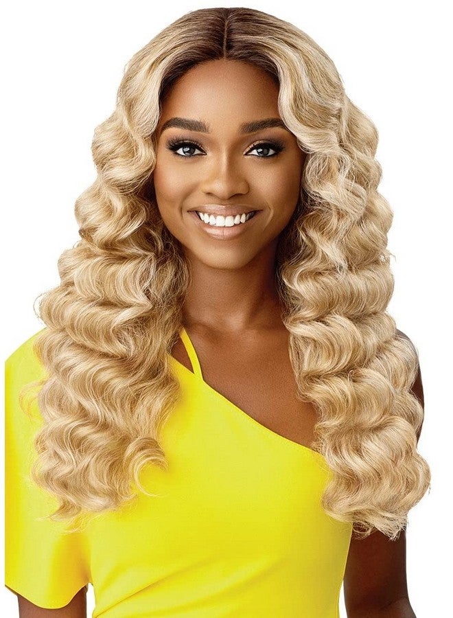 Outre The Daily Wig Synthetic Hair Lace Part Wig Waverly (Color:1 Jet Black) - Image 1