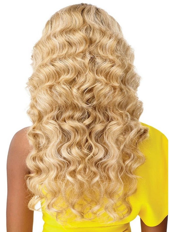 Outre The Daily Wig Synthetic Hair Lace Part Wig Waverly (Color:1 Jet Black) - Image 5