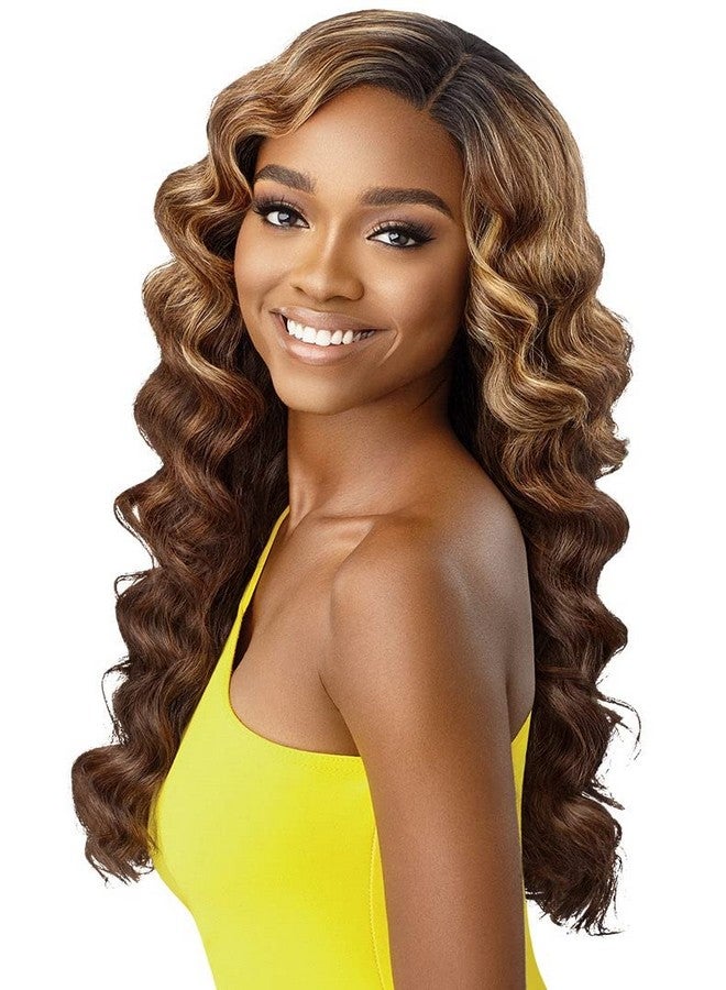 Outre The Daily Wig Synthetic Hair Lace Part Wig Waverly (Color:1 Jet Black) - Image 3