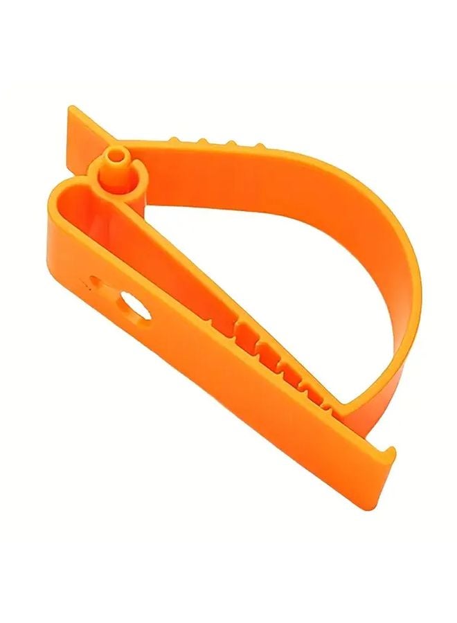 Orange Safety Helmet Clamp Earmuffs Clip Multipurpose Labor Protection Equipment - Image 1