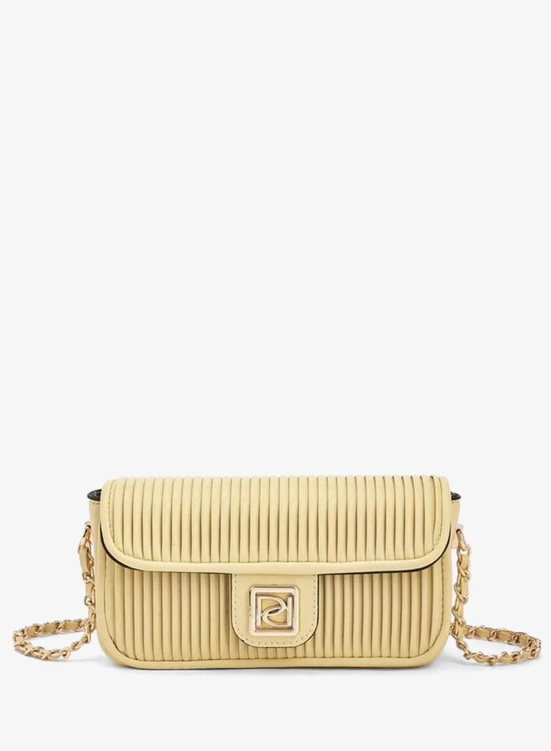 بابريكا Pleated Crossbody Bag With Chain Strap