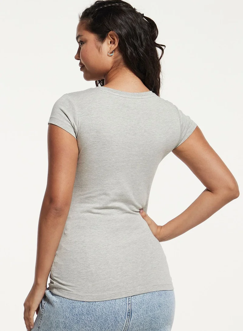 SP Characters Round Neck Graphic T-Shirt