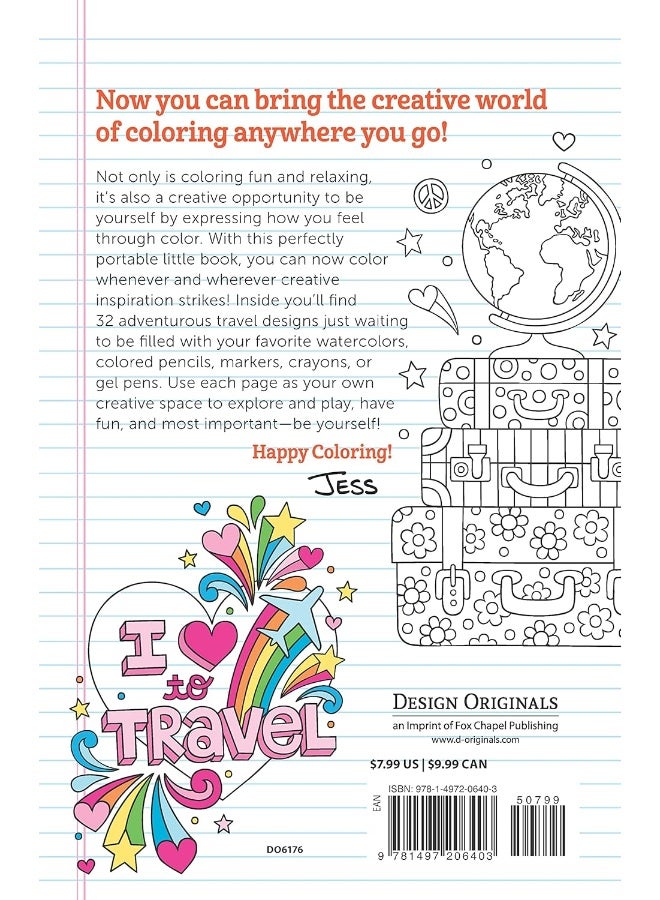 Notebook Doodles Adventure Awaits: Coloring and Activity Book  - Image 2