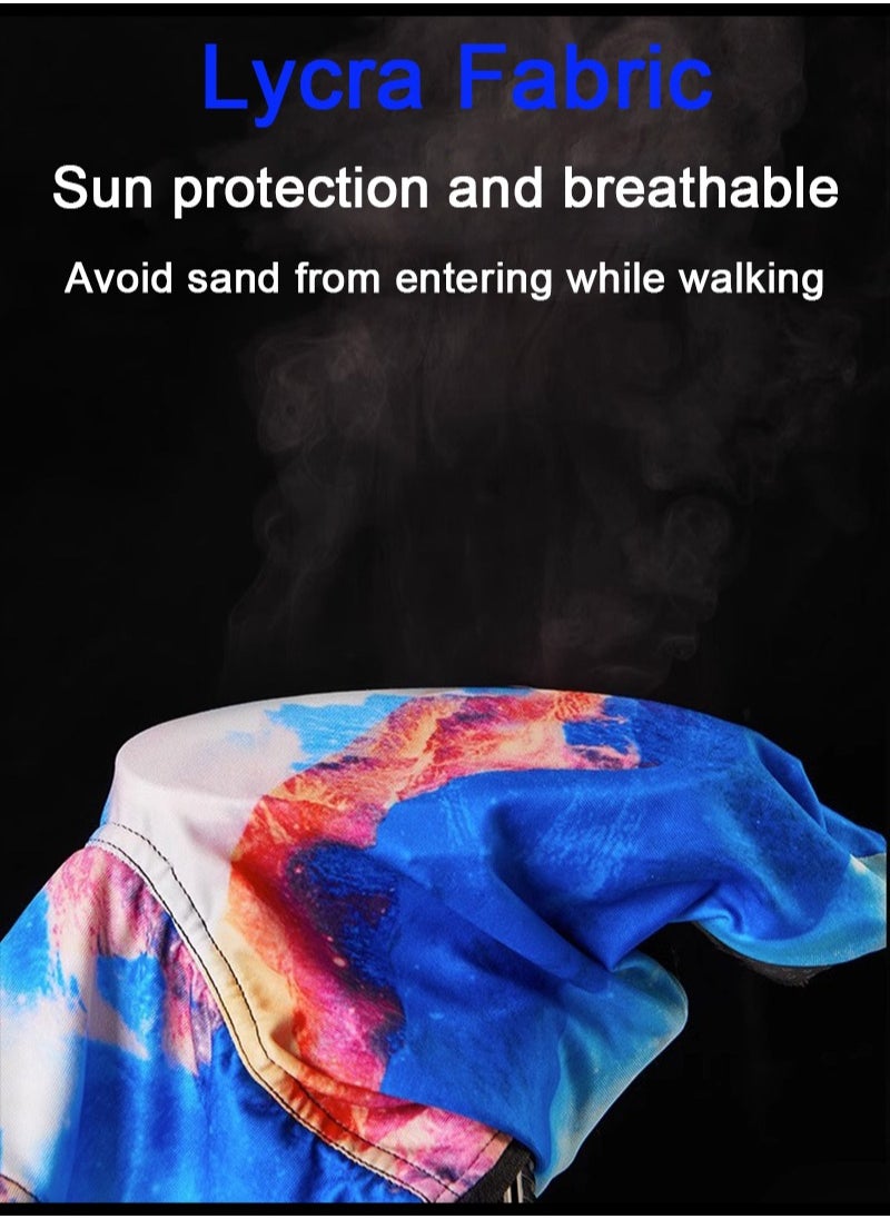 Apustim Outdoor Sports Shoe Covers For Camping And Cycling In The Desert，Sand，Proof，Wind，Proof，Wear，Resistant And Non，Slip Shoe Covers  - Image 5