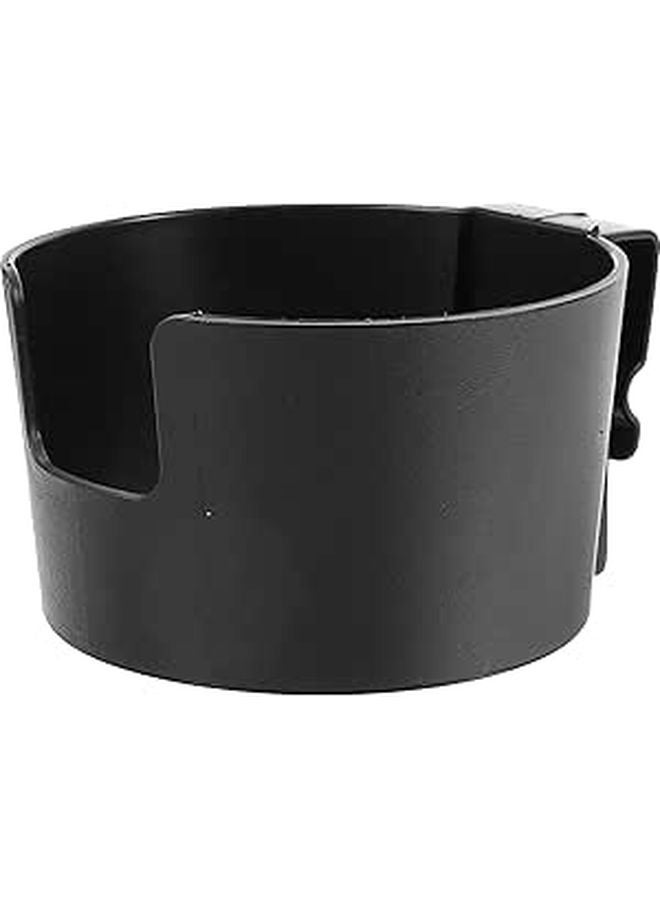 Universal Black Plastic Car Cup Holder for Water Bottles and Coffee Mugs Portable Auto Travel Kayak Outdoor - Image 1