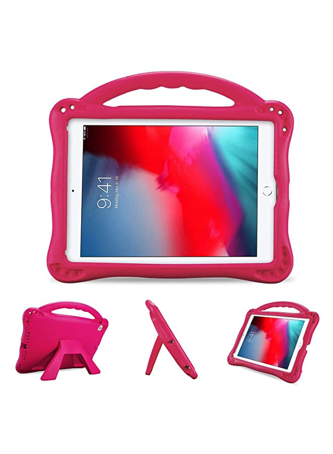 Procases ProCase Kid Case for iPad Air 2/ Air 1/ iPad 9.7 6th 5th 2017 2018 for Boys and Girls, Ultra Shockproof Lightweight Rugged Cover Full Protective Case with Handle Kickstand -Magenta - Image 1