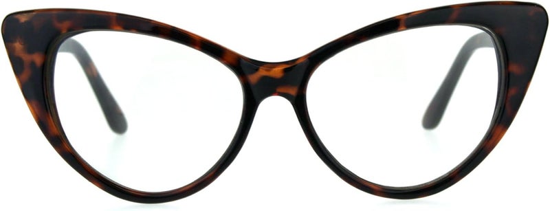 SA106 Womens Goth Mod Chic Classic Retro Cat Eye Optical Glasses - Image 1