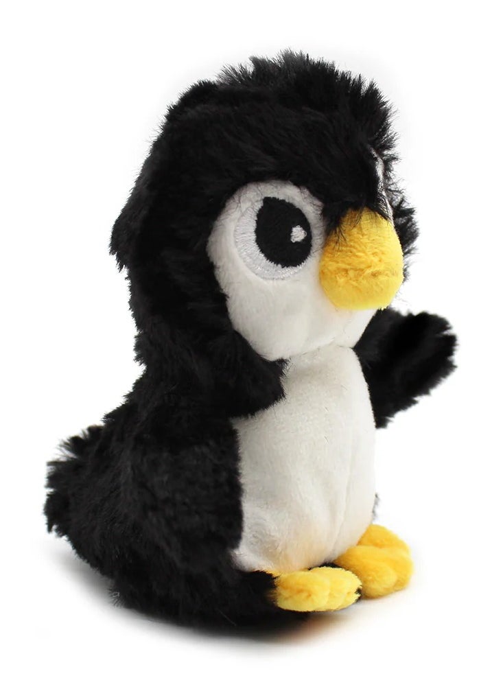 Les Deglingos - Iglou the Penguin Plush Toy - Soft Tropical Cuddle Buddy with Hidden Baby Penguin, Eco-Friendly Plush Safe from Birth - Image 1