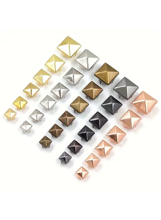 100 Pcs Copper Iron Square Nails 12mm - Image 5