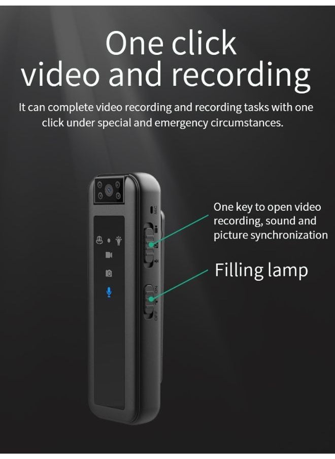 VOCXA - 1080P HD Camera, Max 256GB Memory support, rotatable Camera, Portable Camera with 64GB CARD - Image 1