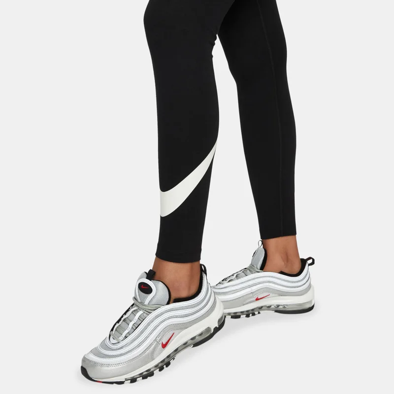 Nike Black Women's Sportswear Classics Graphic Leggings for Women | Best Price UAE