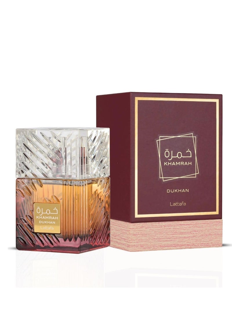 Lattafa Khamrah Dukhan EDP 100ml - Image 1