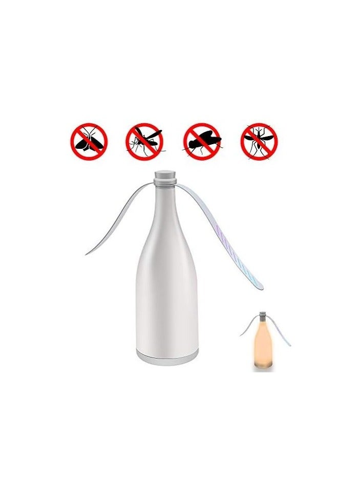 Fah Home Fly Repellent Fan for Tables Mosquito Fan With Light Portable Light weight Repellent Fan with USB Charging Mosquito Fan for indoor Outdoor - Image 4