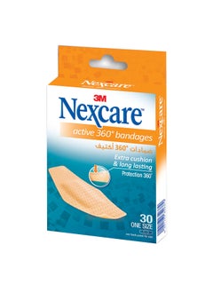 Nexcare 3M Active Bandages 28X76Mm - 30 Pcs  - Image 1