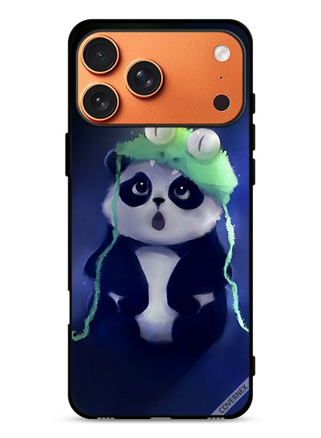 Covernex Apple iPhone 17 Pro Max Protective Case Cover Panda In Cap - Image 1