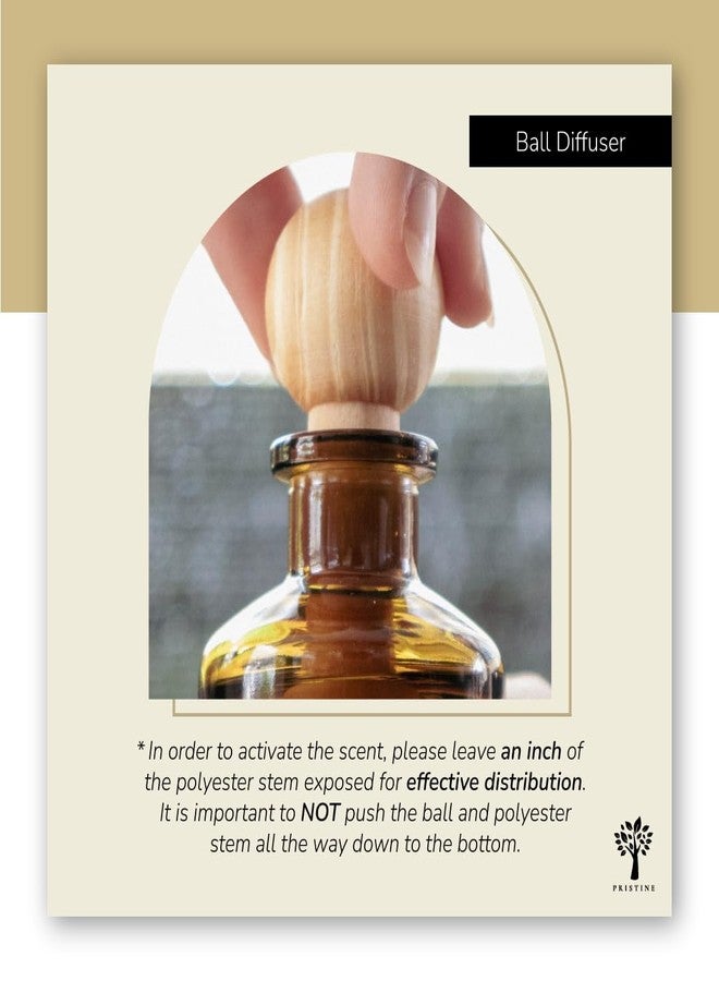 PRISTINE Japanese Ryokan/Inspired by Shang Hotel Ball Diffuser for Wardrobe | Fresh Lavender, Moroccan Amber Mini Diffuser Decor | Air Freshener for Closets - Image 5