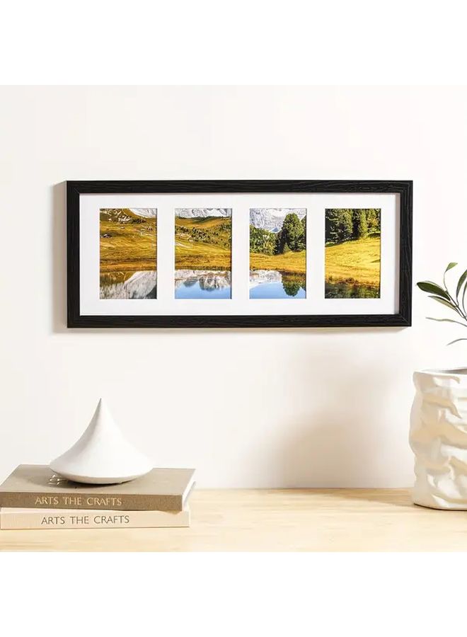 Modern Minimalist Simple Photo Frame Elegant Horizontal Wall Mounted Picture Frame with Smooth Edges for Living Room Bedroom Office Easy Installation Wall Decor Bedroom Decoration Contemporary Design - Image 5