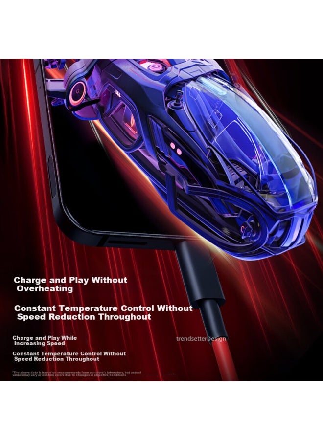 trendsetter كابل بيانات شحن نوبيا ريد ماجيك 80 واط/120 واط/165 واط شحن سريع لـ 10 برو/9s برو/+ /z60/z70/z50/ألترا - Image 2