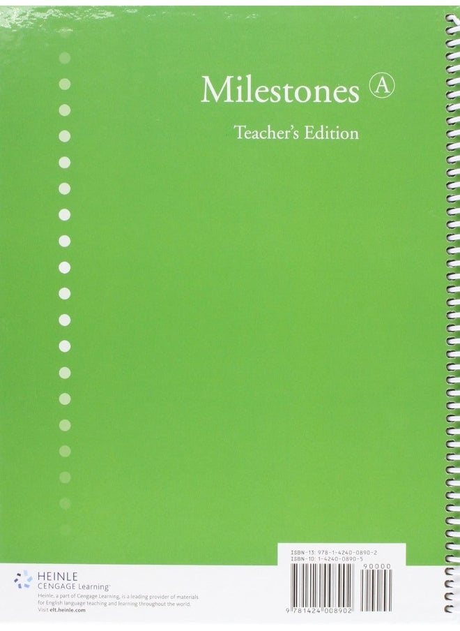Milestones A: Teacher's Edition  - Image 2