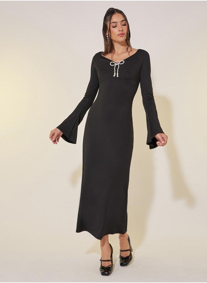 Take Two Bow Detail Dress  - Image 2