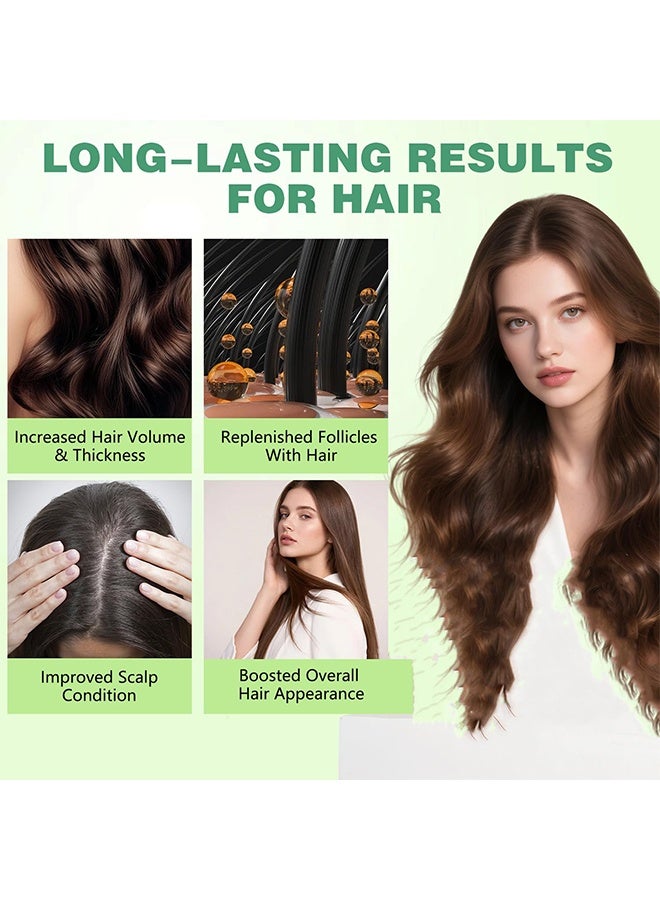 Googeer Microneedle Hair, Hair Regrowth System, Alphainfuse Hair Regrowth System, Advanced Hair Growth Treatment Serum For Thicker, Fuller Hairs, Strengthens Roots, Gentle Painless, Supports Healthy Hairs Growth For Men & Women - Image 5