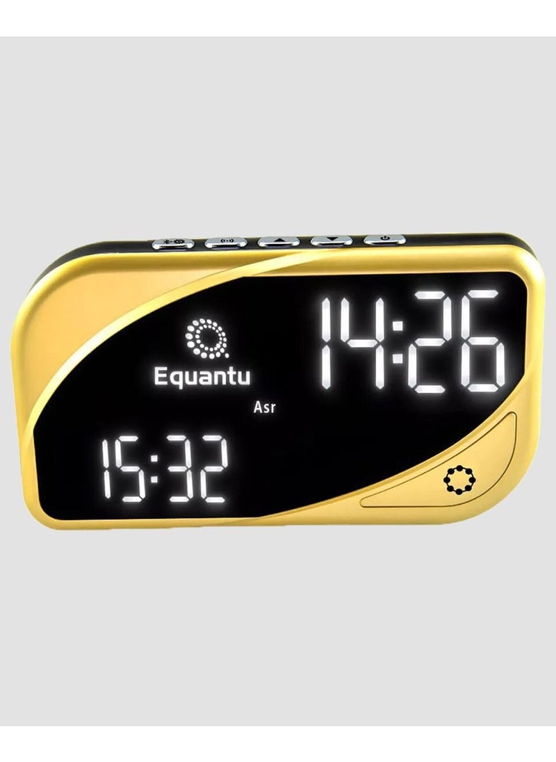 إيكوانتو - مكبر صوت ذكي محمول Equantu MP300 للقرآن على مدار الساعة بصوت الأذان قابل لإعادة الشحن رقمي أوتوماتيكي للمساعدة في الصلاة - Image 1