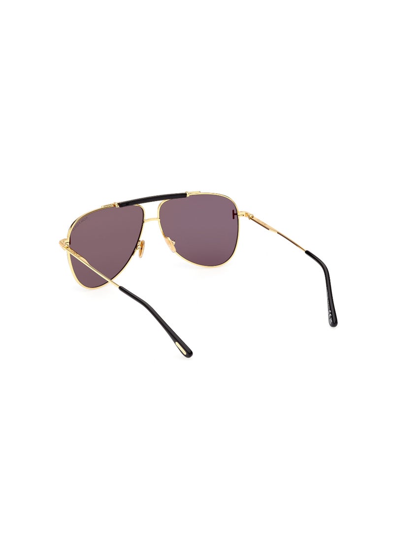 TOM FORD - TOM FORD Rimless Metal Gold Men Sunglass - Image 1