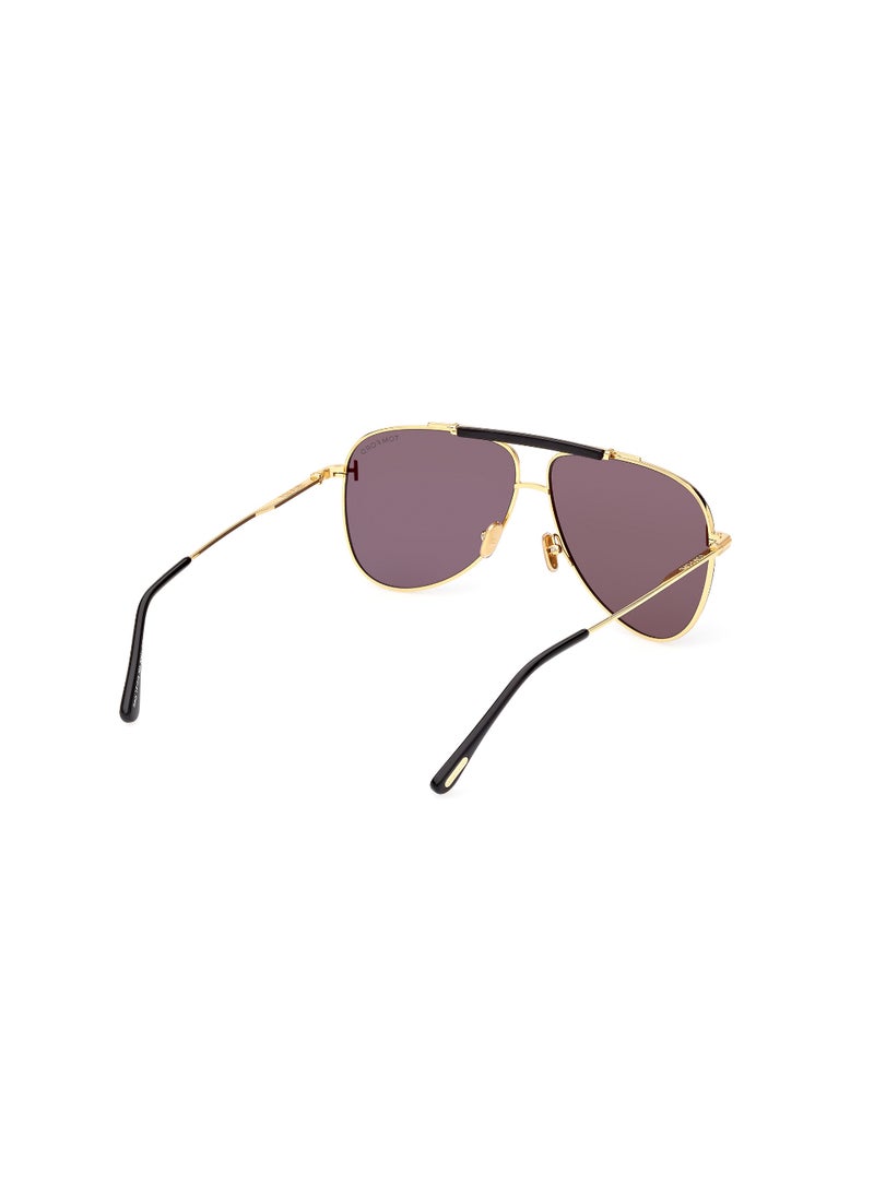 TOM FORD - TOM FORD Rimless Metal Gold Men Sunglass - Image 1