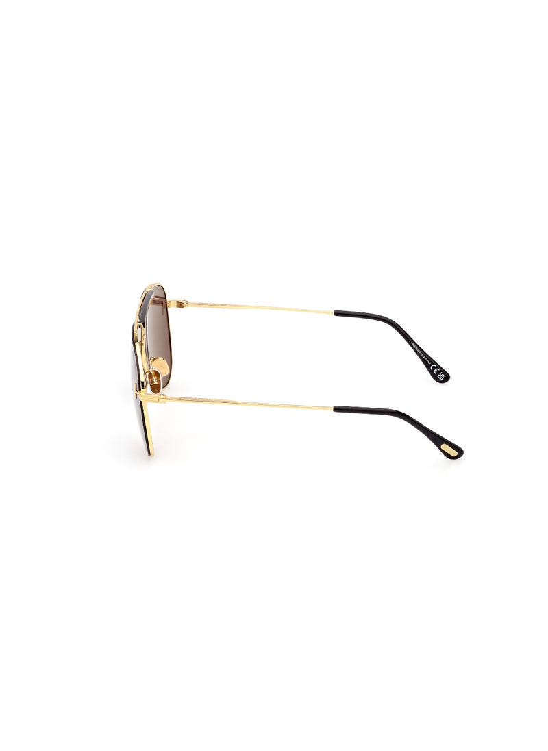 TOM FORD - TOM FORD Rimless Metal Gold Men Sunglass - Image 1