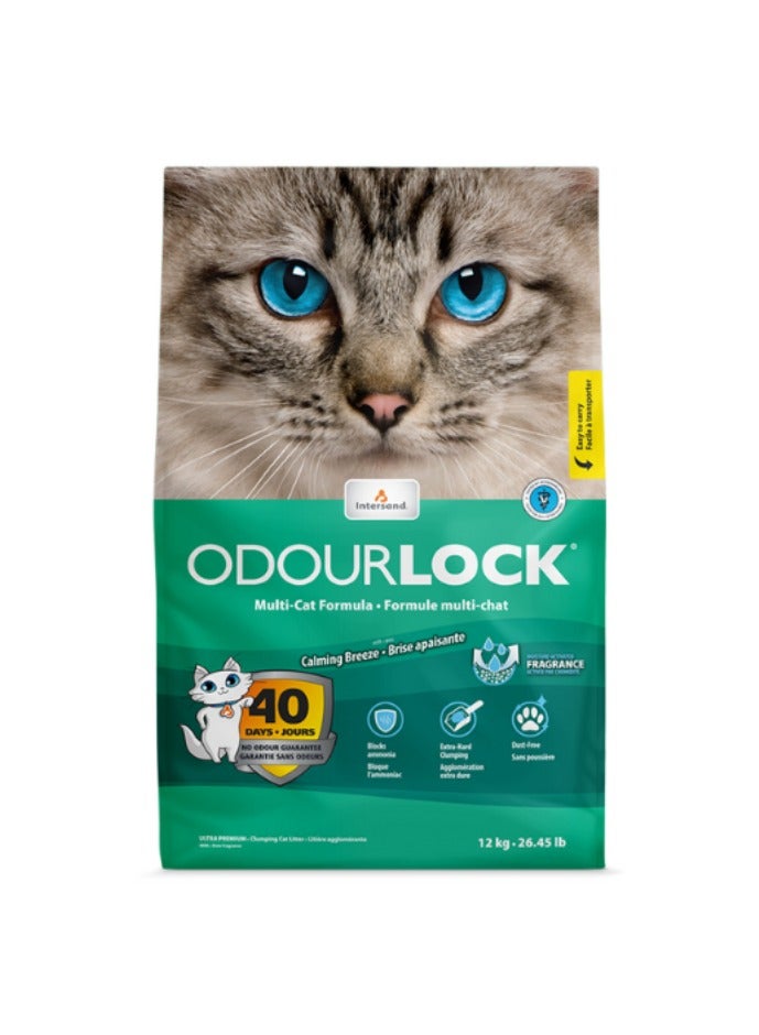 INTERSAND Odourlock Calming Breeze Cat Litter 12kg