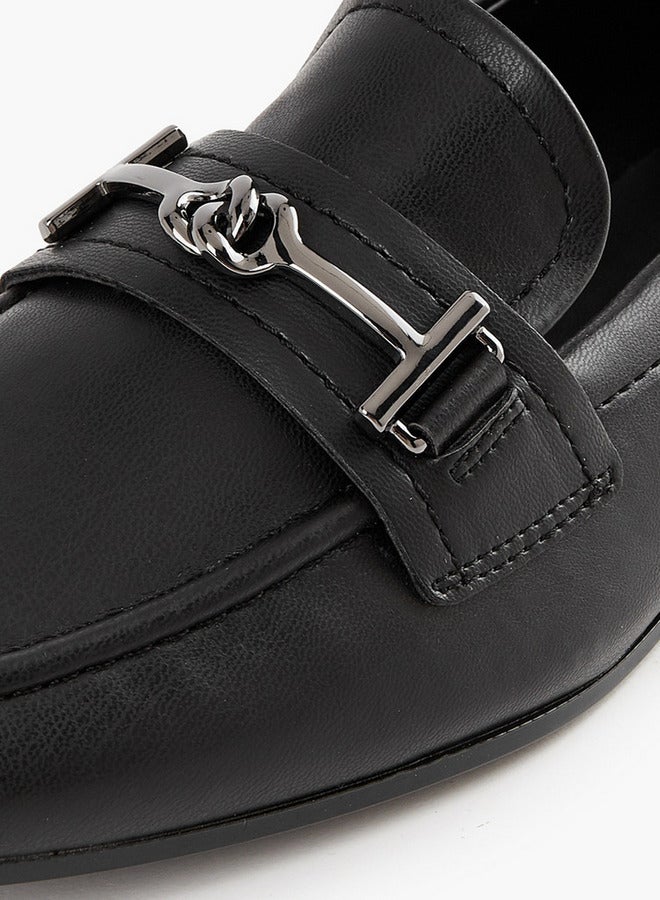 Celeste Women's Horsebit Detail Slip-On Loafers - Image 4