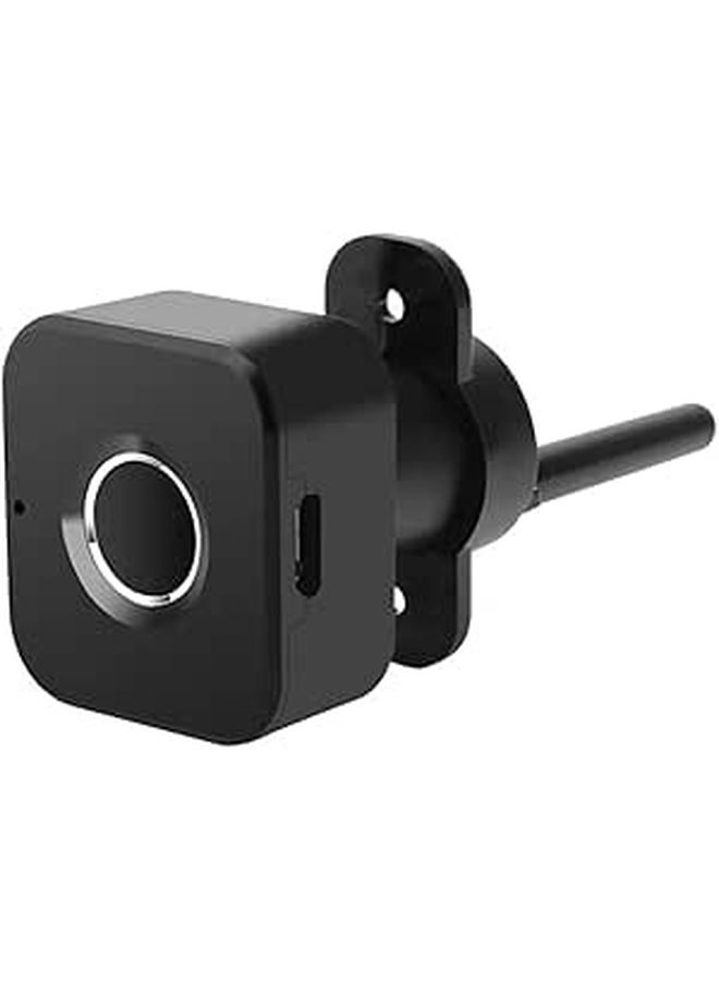 USB Rechargeable Smart Fingerprint Drawer Lock Keyless Right Hand Opening for Home Office - Image 1
