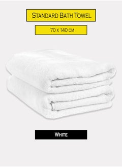 WHITE HOTEL COLLECTION Bath Towel 500 Grams Hotel Quality  - Image 2