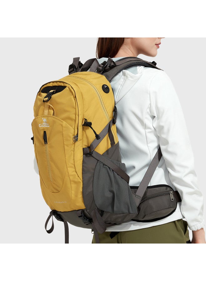 كاميل حقيبة ظهر رياضية خارجية للجبال، حقيبة ظرف كبيرة السعة محمولة للتخييم، حقيبة مشاة متينة للرجال والنساء - Image 2