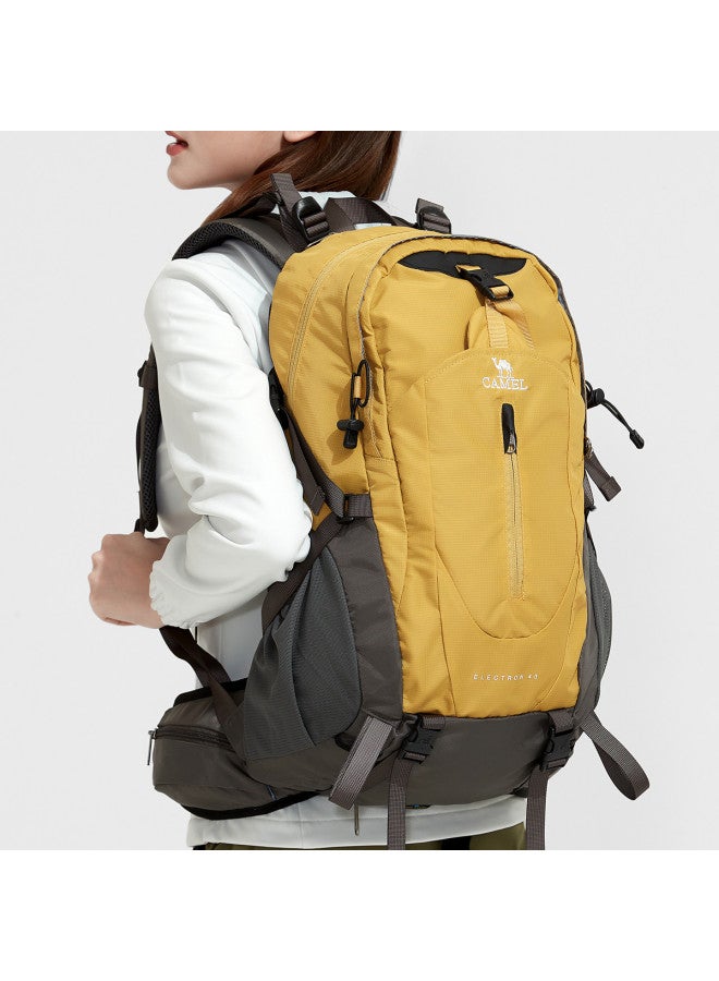 كاميل حقيبة ظهر رياضية خارجية للجبال، حقيبة ظرف كبيرة السعة محمولة للتخييم، حقيبة مشاة متينة للرجال والنساء - Image 3