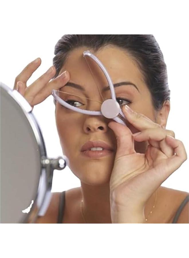 BWSJ Portable Manual Epilator for Women Extra Strength Threads Included Face Hair Remover Beauty Tool for Easy Hair Removal - Image 3