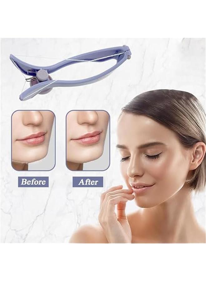 BWSJ Portable Manual Epilator for Women Extra Strength Threads Included Face Hair Remover Beauty Tool for Easy Hair Removal - Image 4