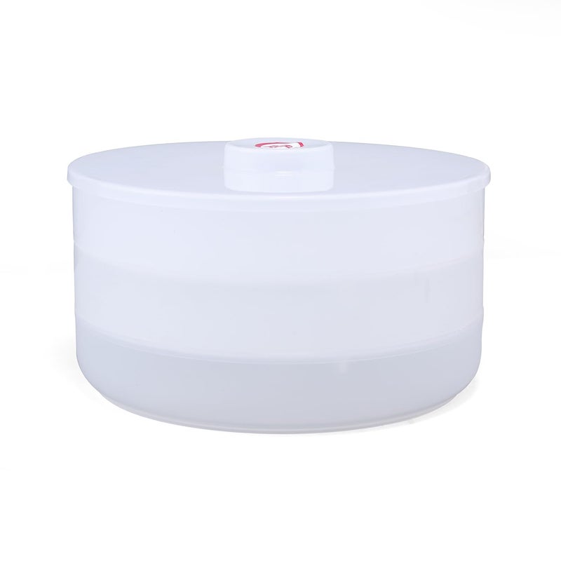 Anjali Plastic Rectangular Shape Sprout Maker Double Decker - Image 3