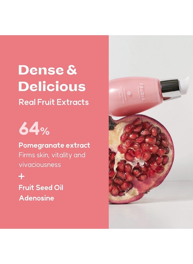 frudia WELCOS FRUDIA Pomegranate Nutri-Moisturizing Serum | Firming Face Serum w/Pomegranate extract, BL-FILL UP, Vegan Collagen | Korean Skin Care Serum Day and Night Moisturizer for Face (1.69 fl oz) - Image 3